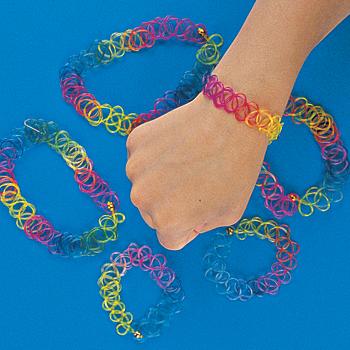stretchy plastic bracelets